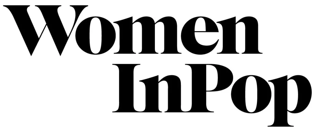 Logo women in pop magazine